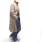 [SCYE BASICS] PE/NY Powdery Twill Balmacaan Coat サイベーシックス ツイル バルマカーン コート - apartir Online Store アパルティール セレクトショップ