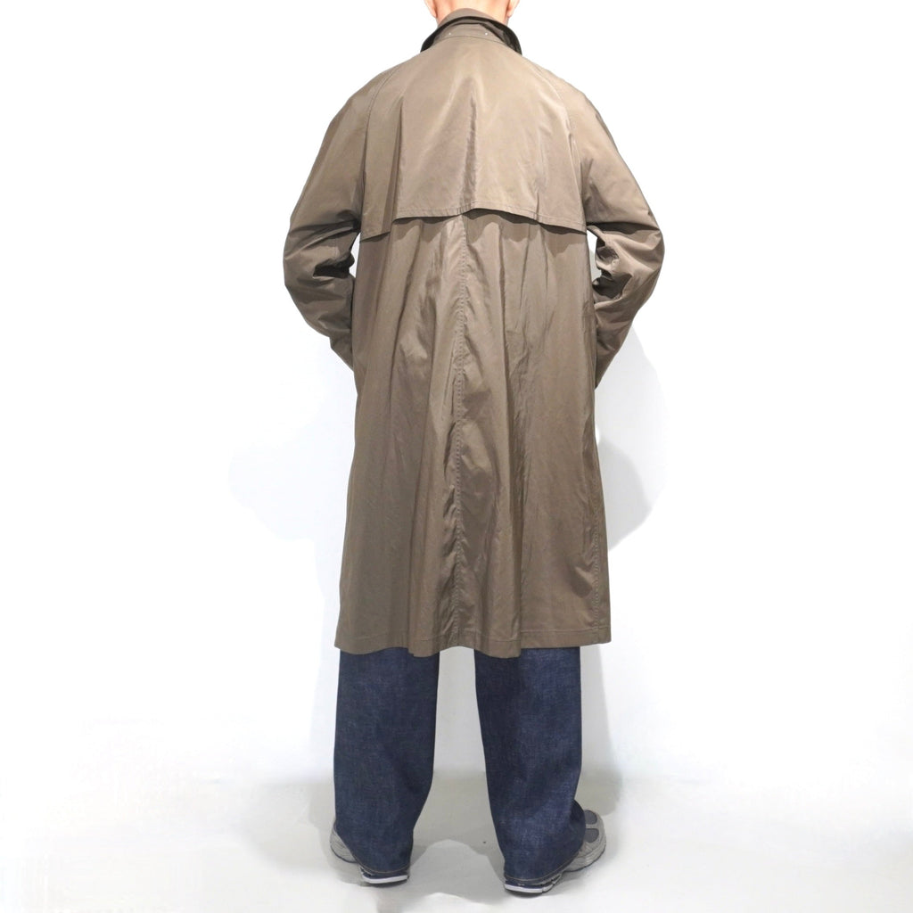 [SCYE BASICS] PE/NY Powdery Twill Balmacaan Coat サイベーシックス ツイル バルマカーン コート - apartir Online Store アパルティール セレクトショップ