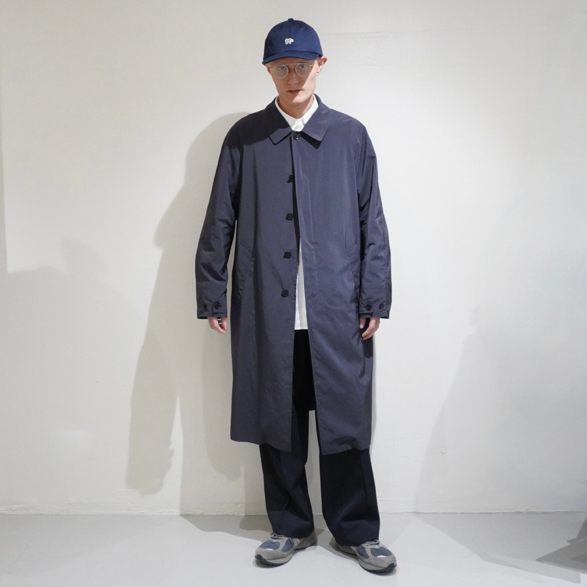 [SCYEBASICS] PE/NY Powdery Twill Balmacaan Coat コート - #shop_name #アパルティール# #名古屋# #セレクトショップ#