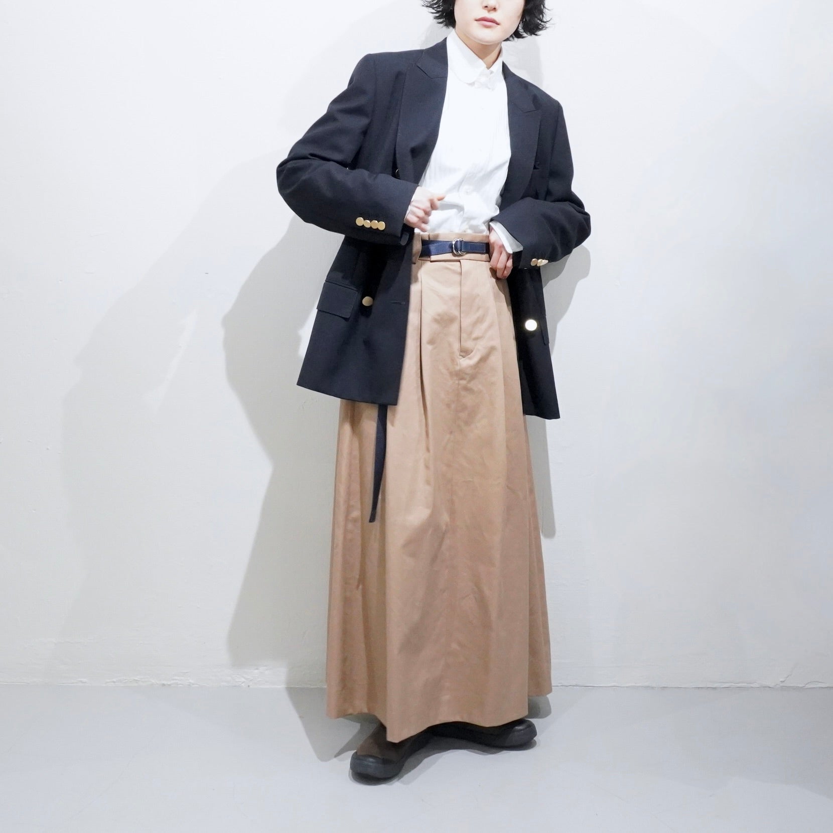 [SCYE BASICS] San Jaquin Cotton Midi Skirt - apartir Online Store アパルティール セレクトショップ