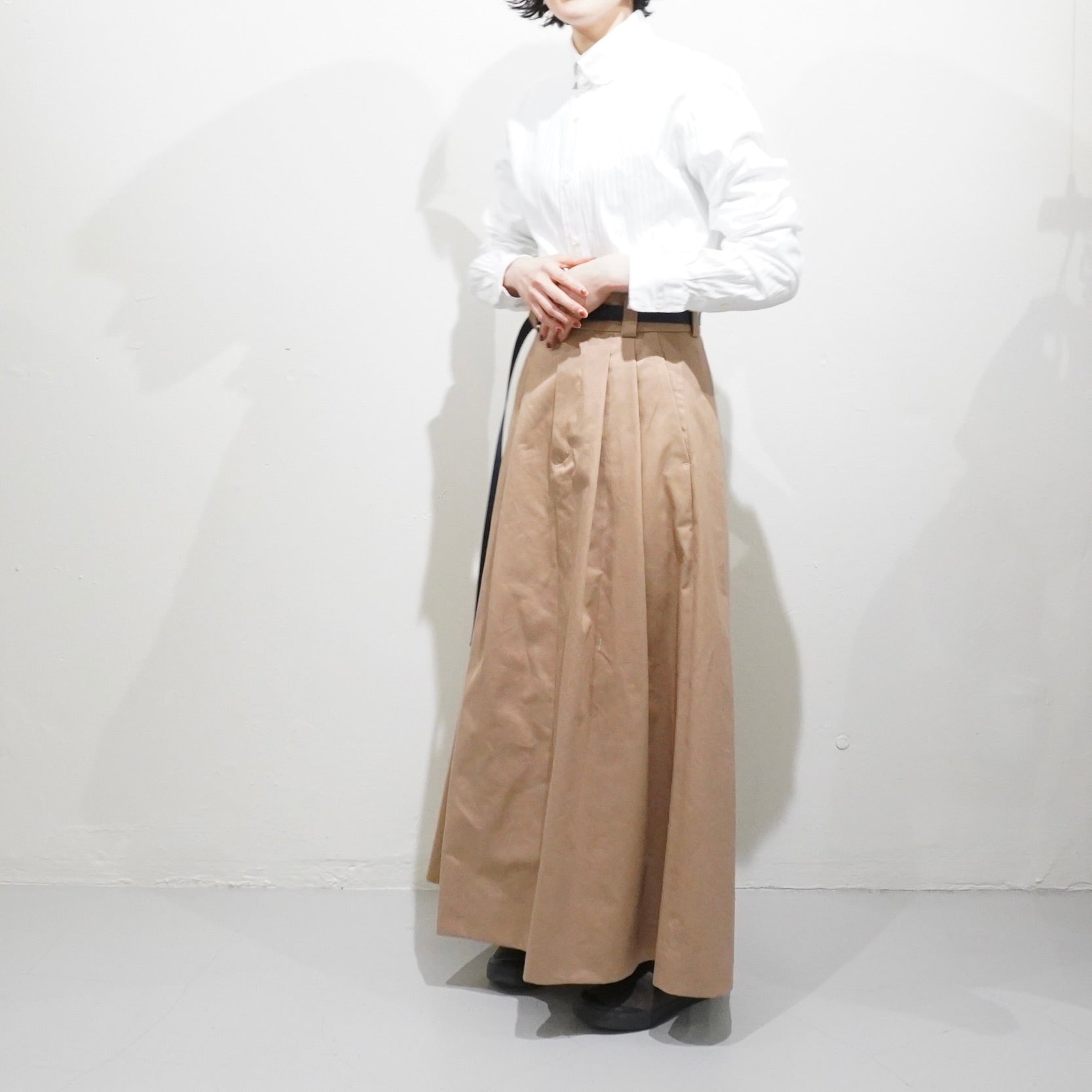 [SCYE BASICS] San Jaquin Cotton Midi Skirt - apartir Online Store アパルティール セレクトショップ