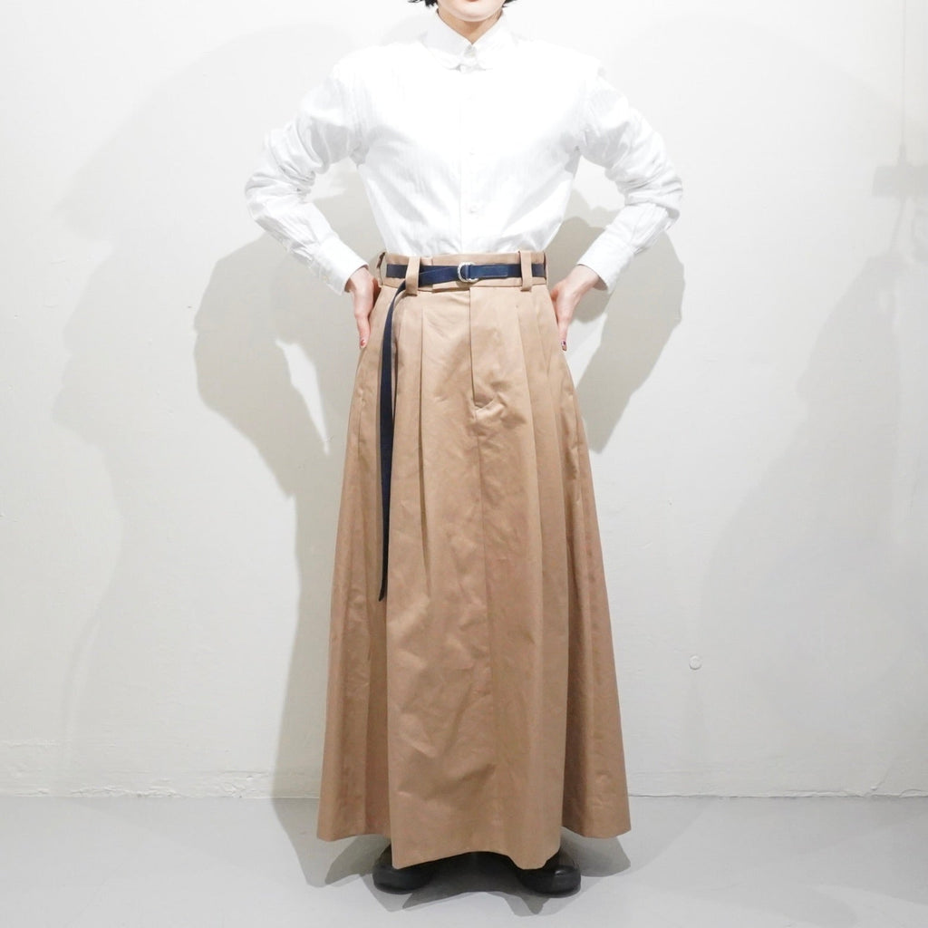 [SCYE BASICS] San Jaquin Cotton Midi Skirt - apartir Online Store アパルティール セレクトショップ