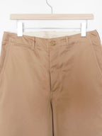 [SCYE BASICS] San Joaquin Cotton Chino 41Khaki Trousers サンホアキンコットン チノ 41カーキ トラウザー - apartir Online Store アパルティール セレクトショップ
