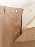[SCYE BASICS] San Joaquin Cotton Chino 41Khaki Trousers サンホアキンコットン チノ 41カーキ トラウザー - apartir Online Store アパルティール セレクトショップ