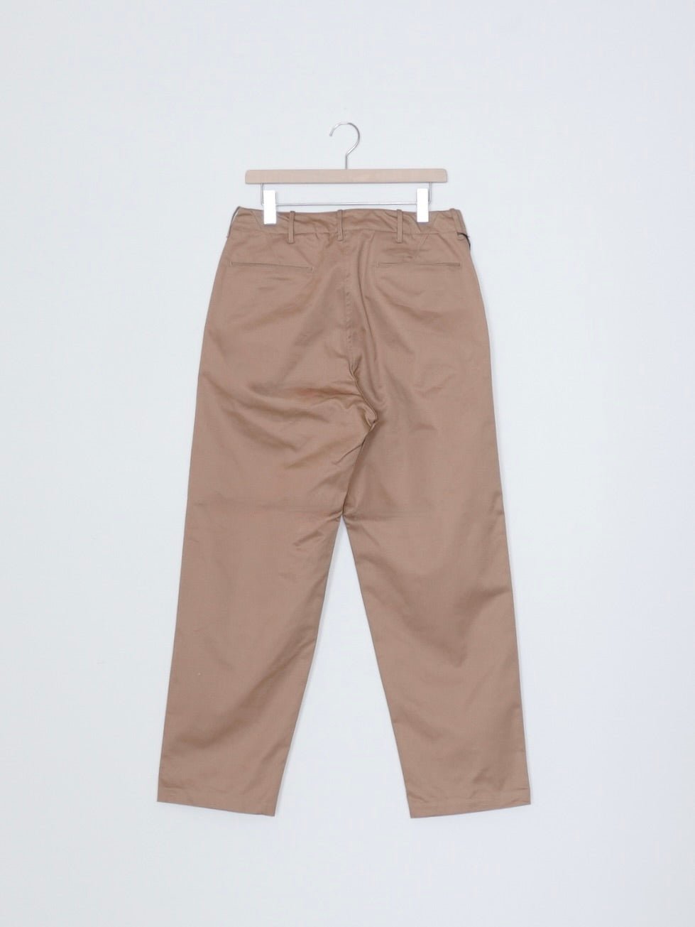 [SCYE BASICS] San Joaquin Cotton Chino 41Khaki Trousers サンホアキンコットン チノ 41カーキ トラウザー - apartir Online Store アパルティール セレクトショップ