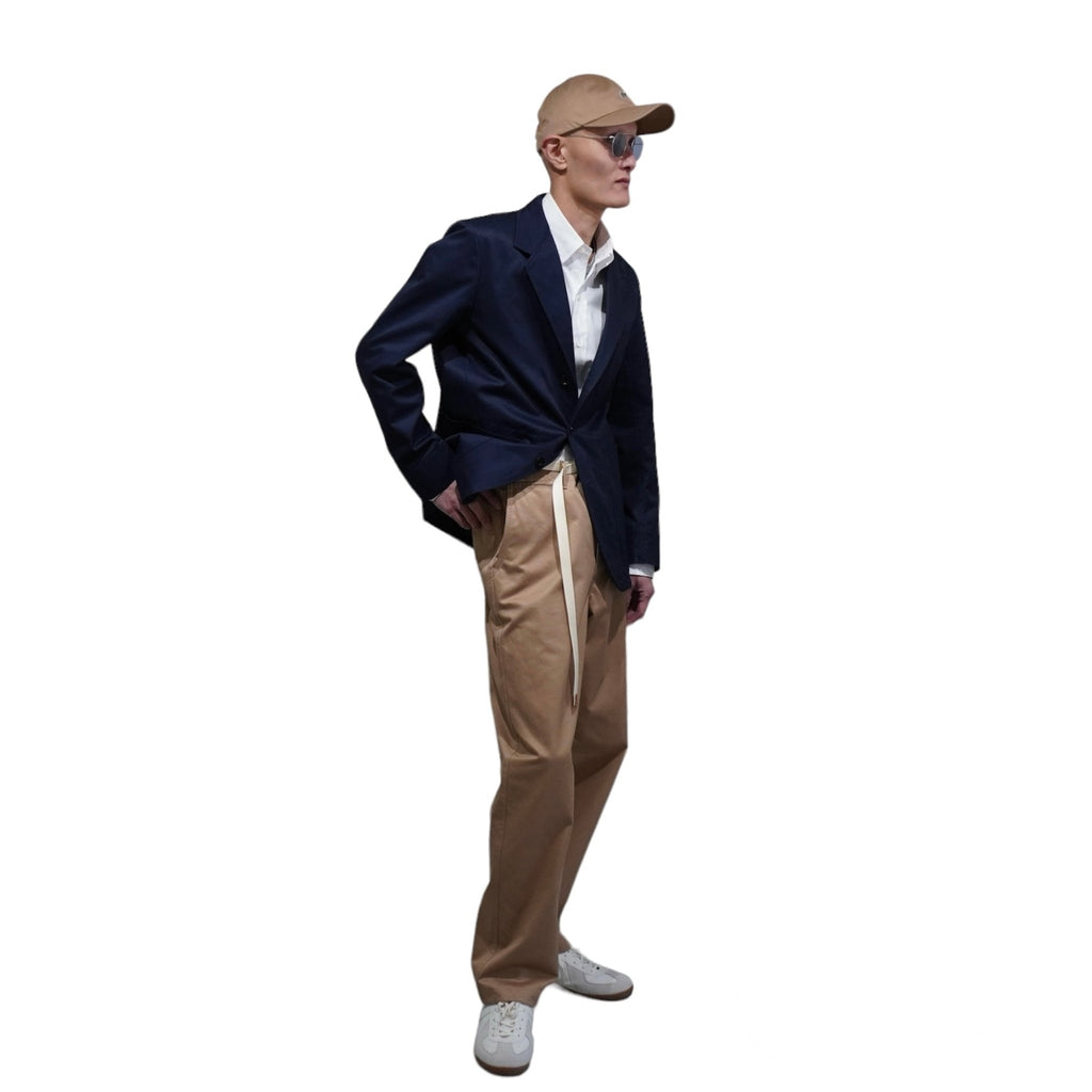 [SCYE BASICS] San Joaquin Cotton Chino 41Khaki Trousers サンホアキンコットン チノ 41カーキ トラウザー - apartir Online Store アパルティール セレクトショップ