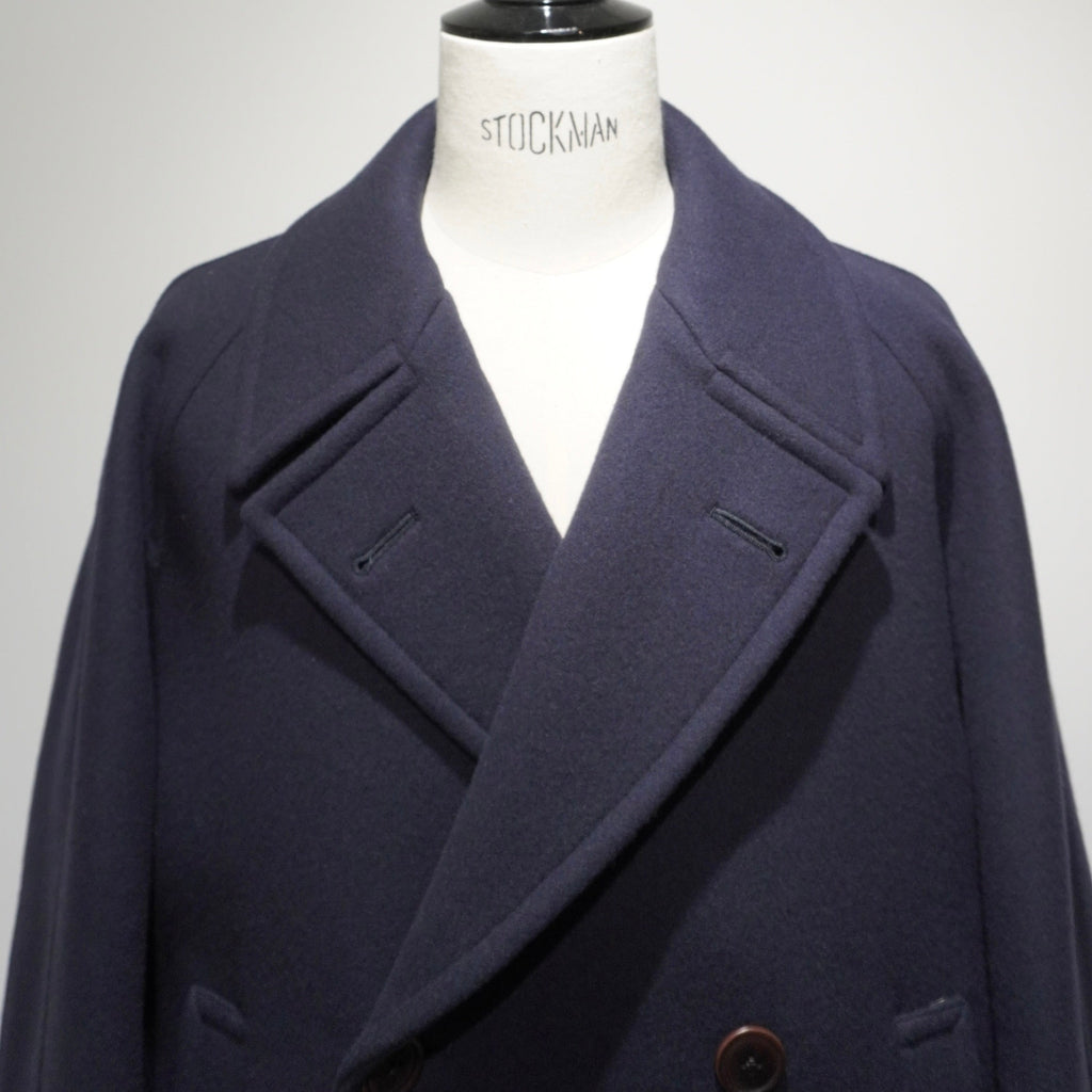 [SCYE BASICS] Super140 Wool Melton D.B Overcoat - apartir Online Store アパルティール セレクトショップ