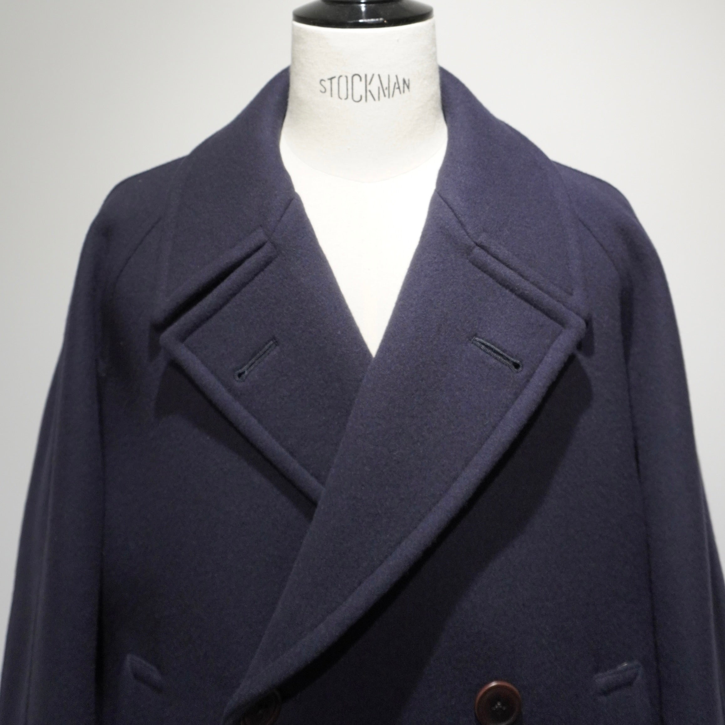 [SCYE BASICS] Super140 Wool Melton D.B Overcoat - apartir Online Store アパルティール セレクトショップ