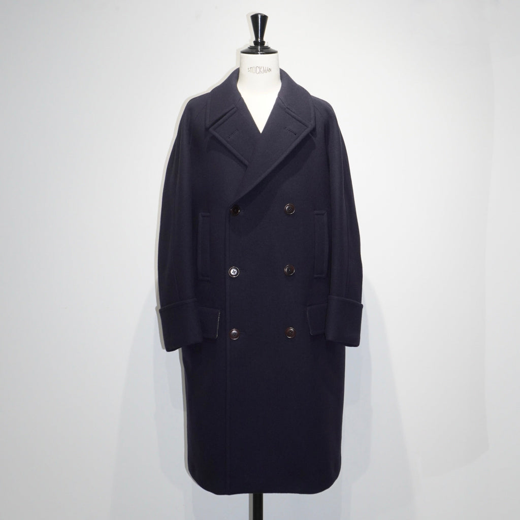 [SCYE BASICS] Super140 Wool Melton D.B Overcoat - apartir Online Store アパルティール セレクトショップ