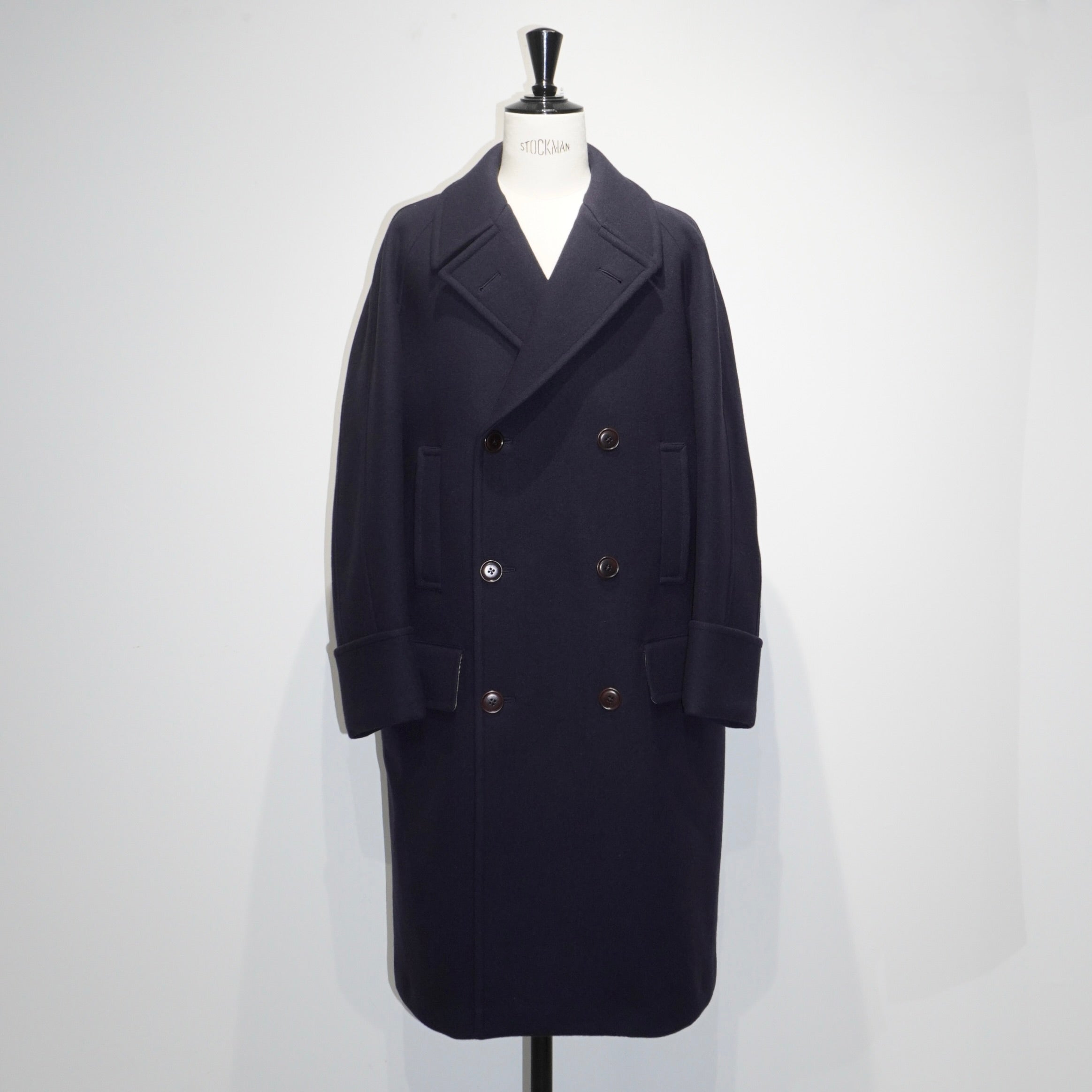 [SCYE BASICS] Super140 Wool Melton D.B Overcoat - apartir Online Store アパルティール セレクトショップ