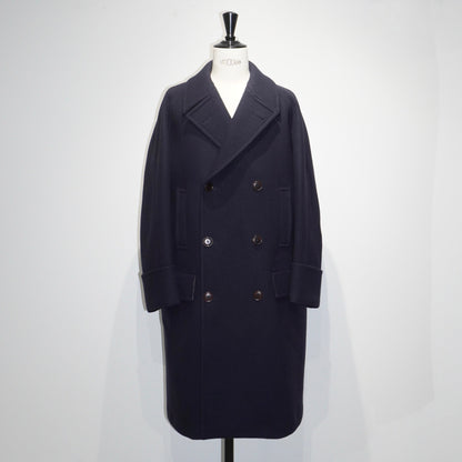 [SCYEBASICS] Super140 Wool Melton D.B Overcoat コート - #shop_name #アパルティール# #名古屋# #セレクトショップ#