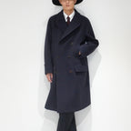 [SCYE BASICS] Super140 Wool Melton D.B Overcoat - apartir Online Store アパルティール セレクトショップ