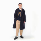 [SCYE BASICS] Super140 Wool Melton D.B Overcoat - apartir Online Store アパルティール セレクトショップ