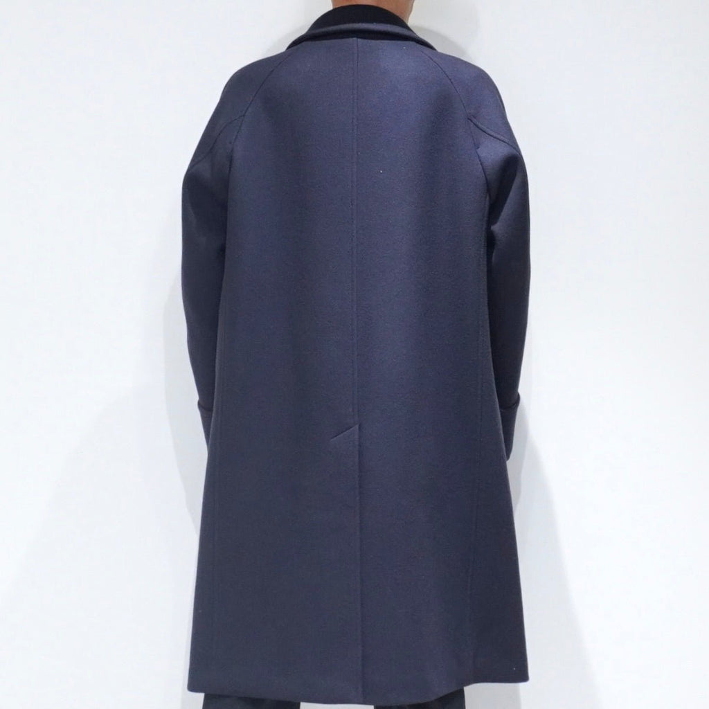 [SCYE BASICS] Super140 Wool Melton D.B Overcoat - apartir Online Store アパルティール セレクトショップ