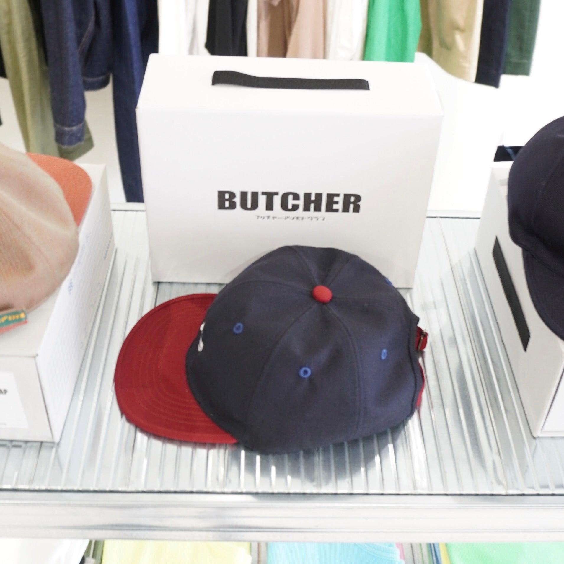 syn.×butcher] 6 PANEL TAILOR CAP synonym custom made butcher 6 panel tailor  cap – àpartir